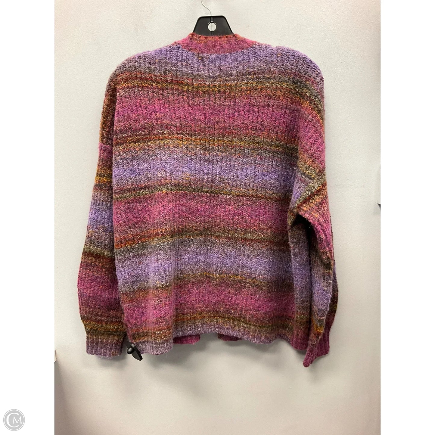 Sweater Cardigan By Christian Siriano In Purple, Size: S