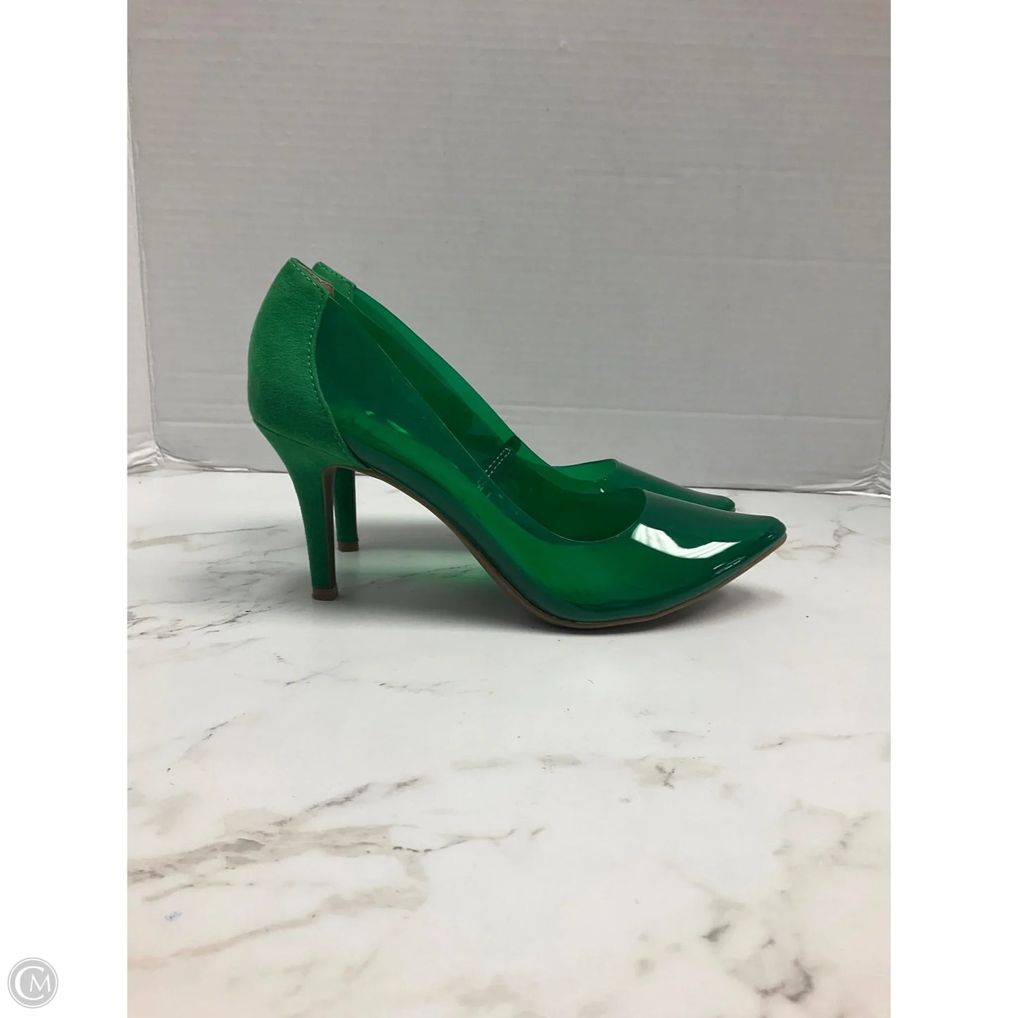 Shoes Heels Stiletto By Inc In Green, Size: 6