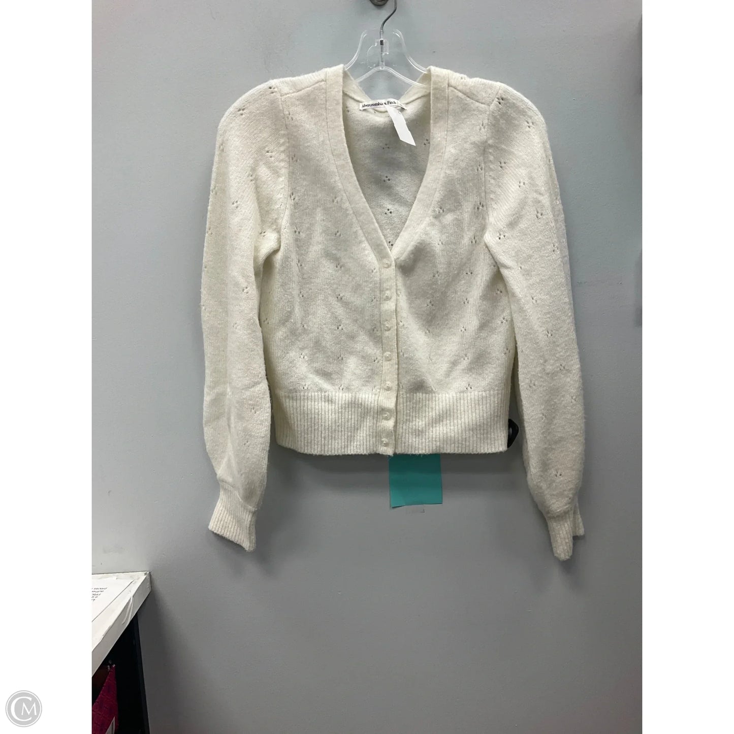 Sweater By Abercrombie And Fitch In Cream, Size: S