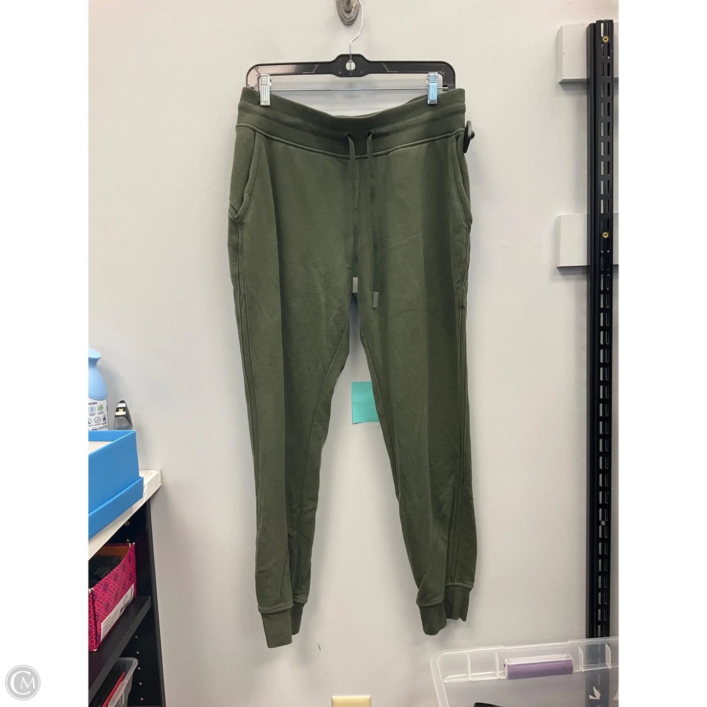 Athletic Pants By Lululemon In Green, Size: 10