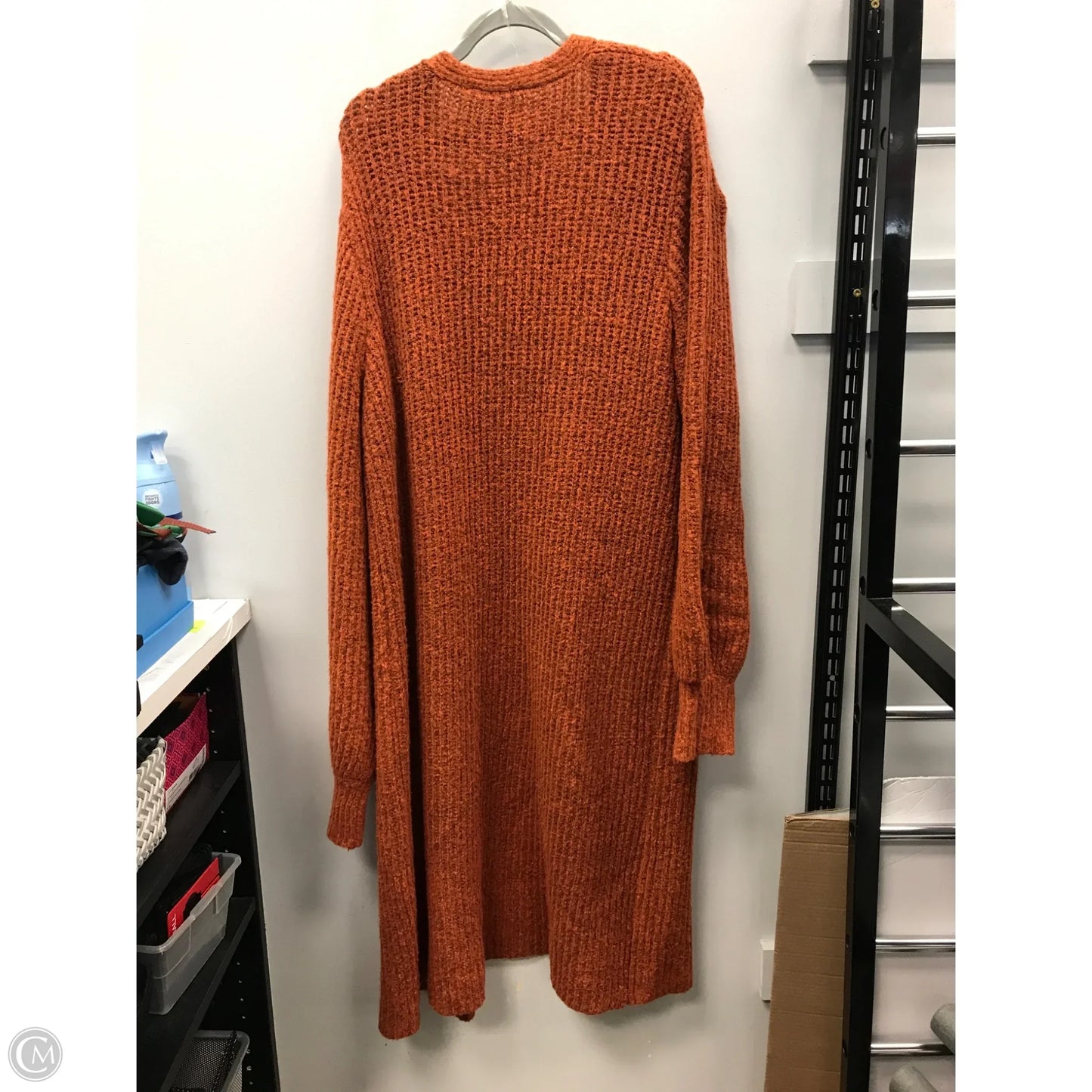 Sweater Cardigan By No Boundaries In Copper, Size: 3x