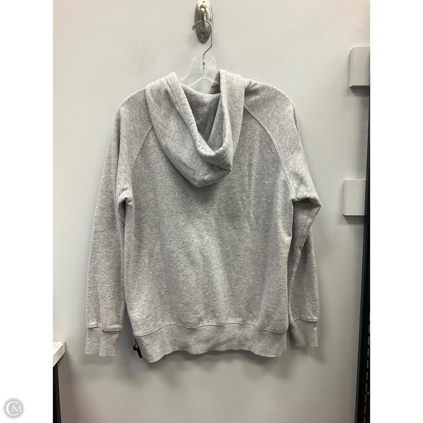 Sweatshirt Hoodie By The North Face In Grey, Size: M