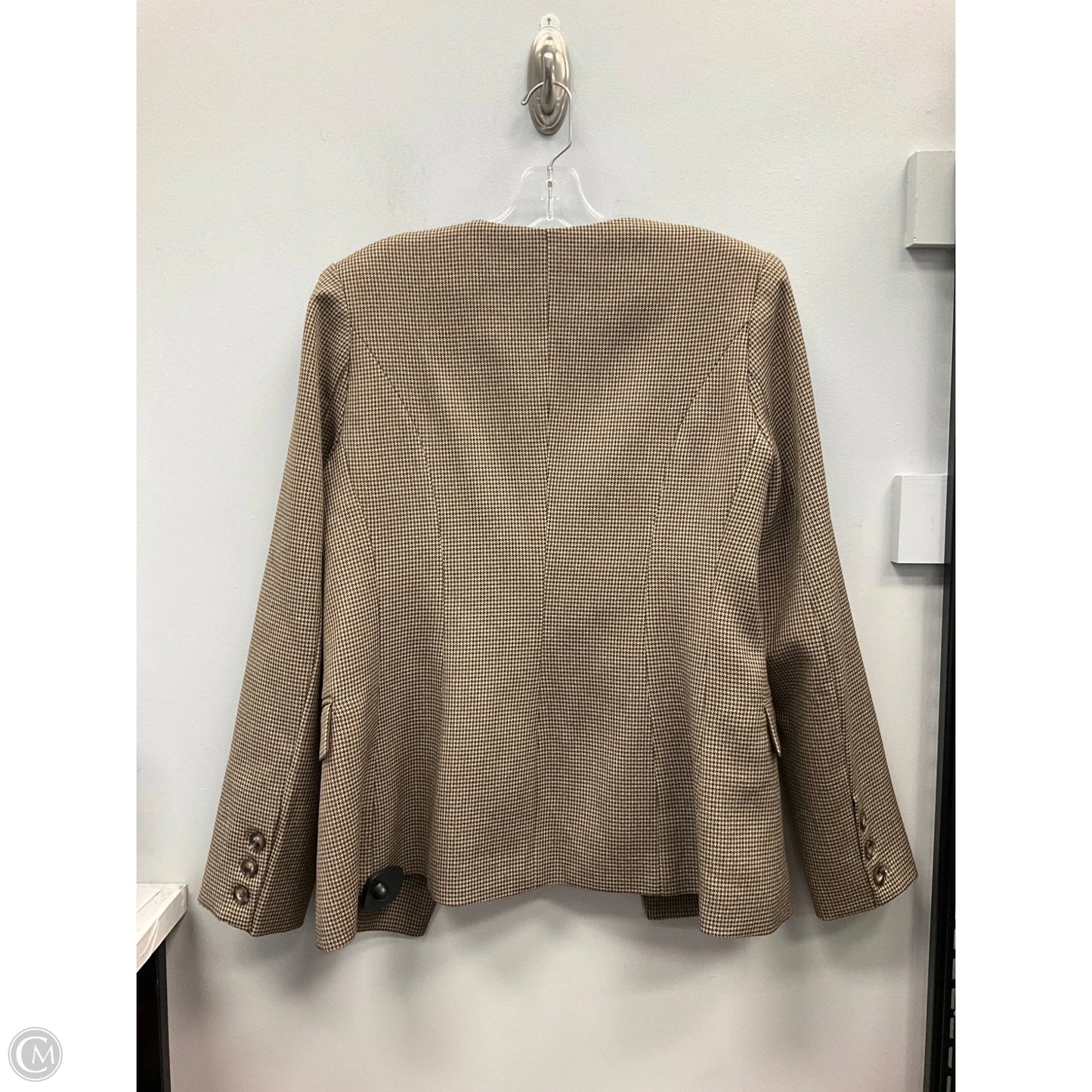 Blazer By Astr The Label In Brown & Tan, Size: M