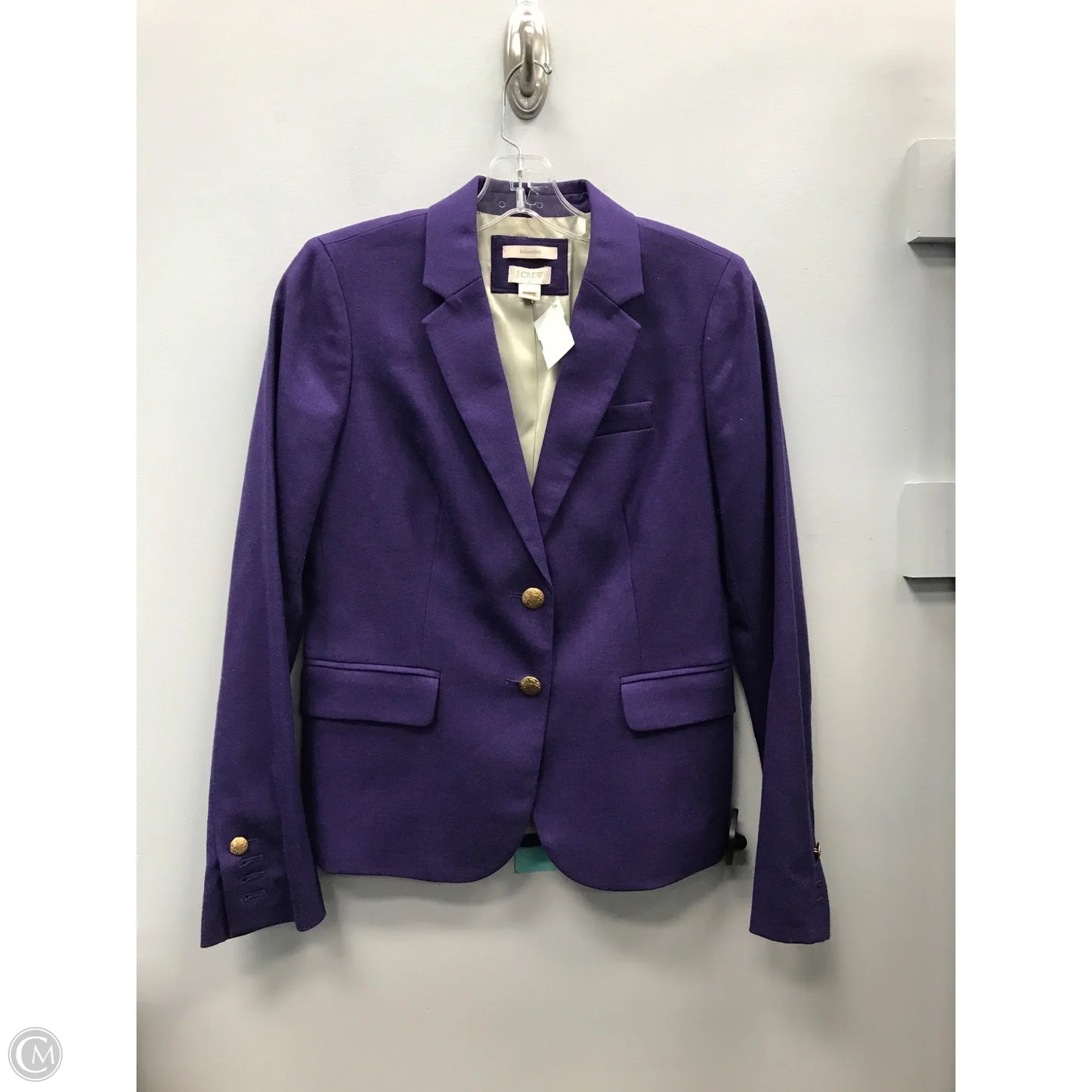 Blazer By J. Crew In Purple, Size: 2
