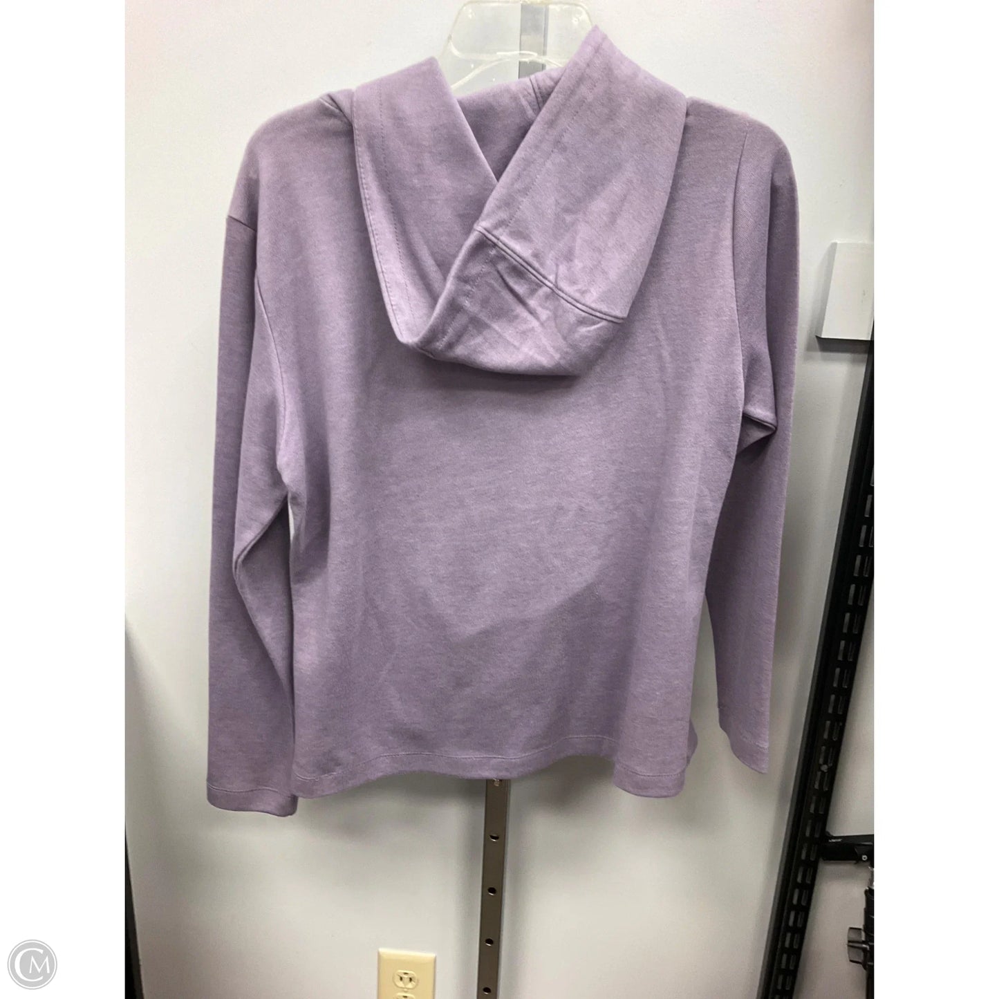 Sweatshirt Hoodie By Platinum In Purple, Size: Xs