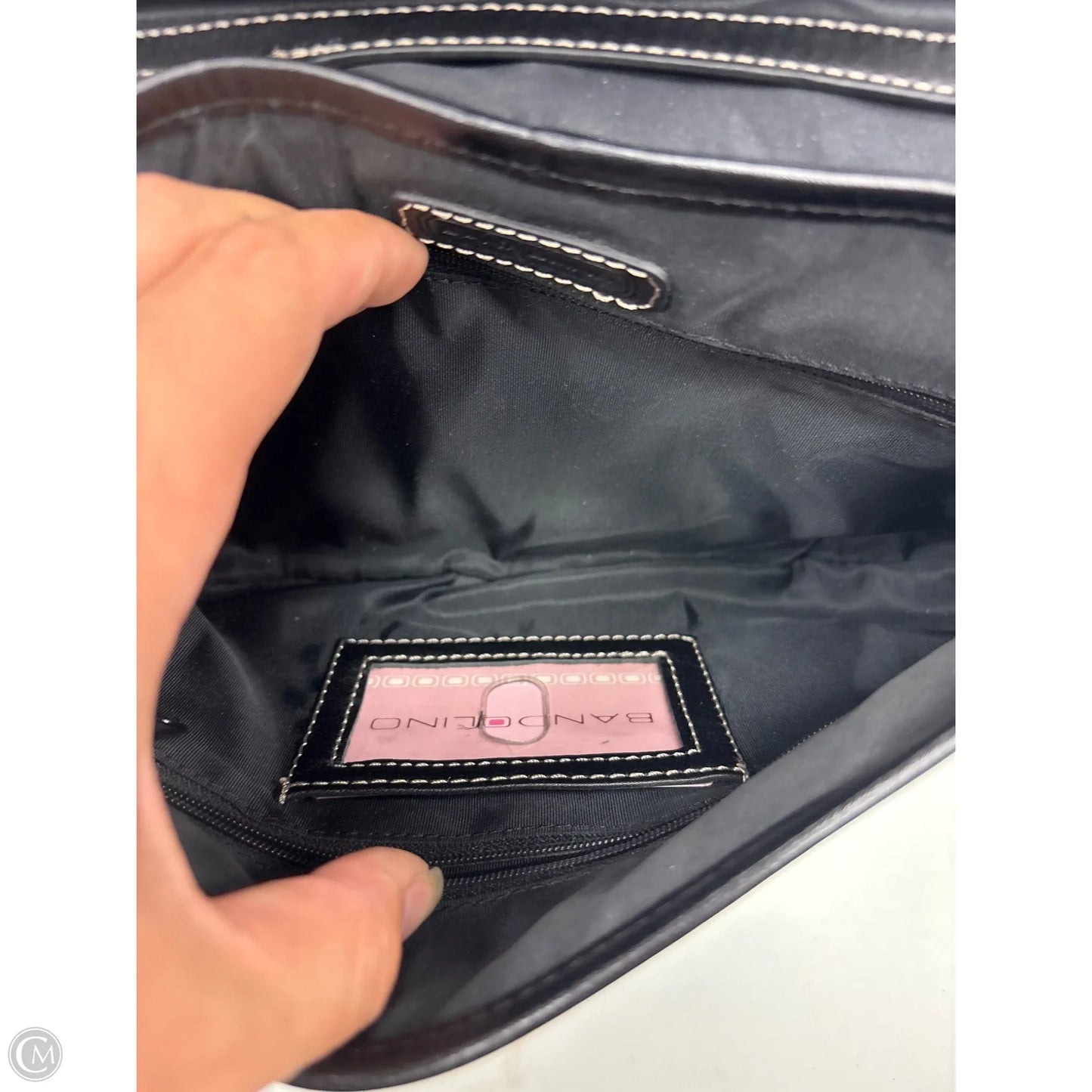 Crossbody Leather By Bandolino, Size: Medium