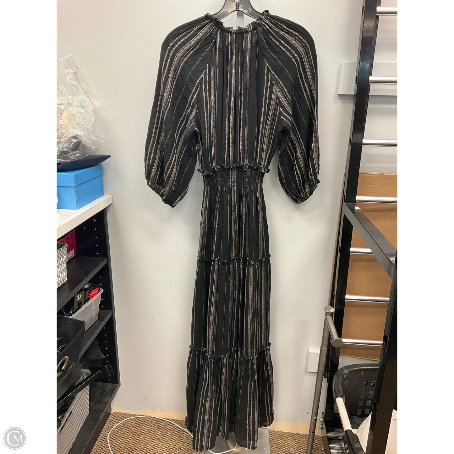 Dress Casual Maxi By Rails In Black, Size: Xs