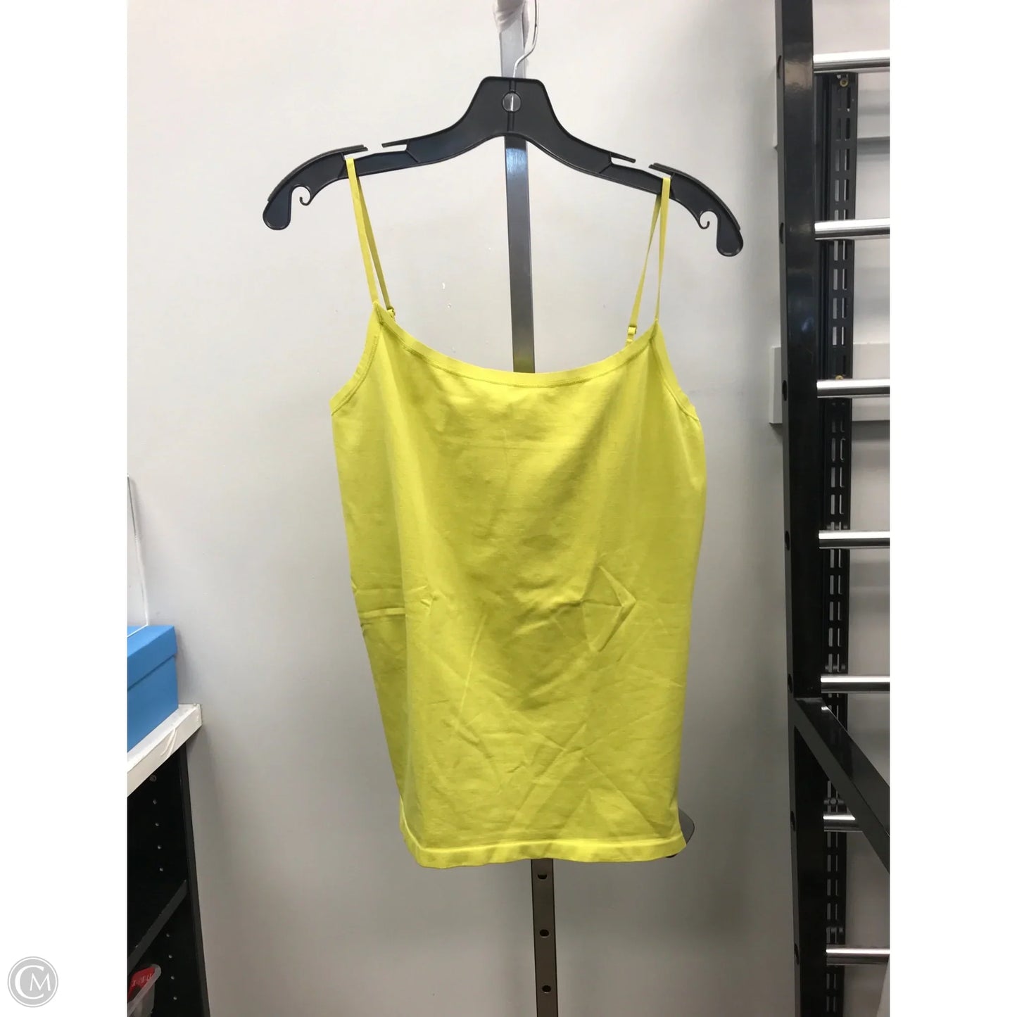 Top Sleeveless Basic By Ann Taylor In Green, Size: L