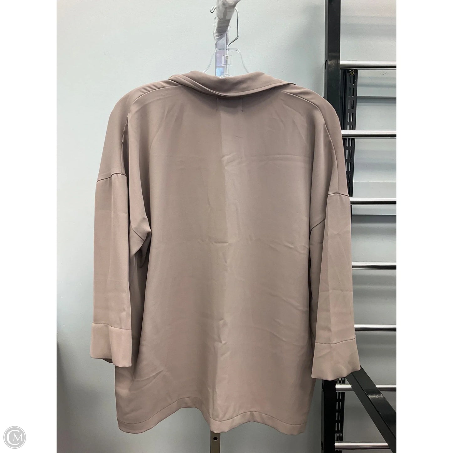 Top Long Sleeve By Melloday In Beige, Size: M