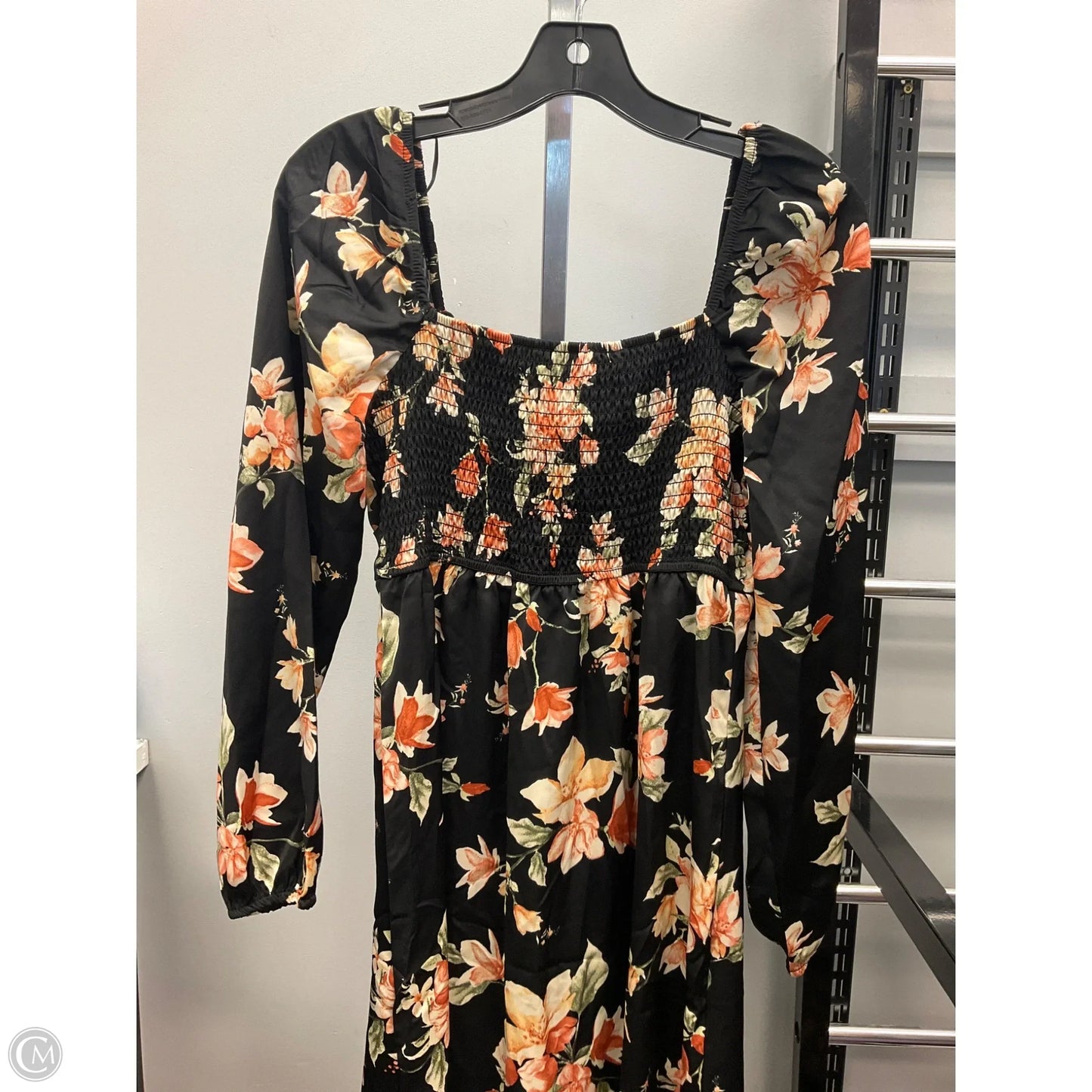 Dress Casual Midi By Blu Pepper In Black, Size: S