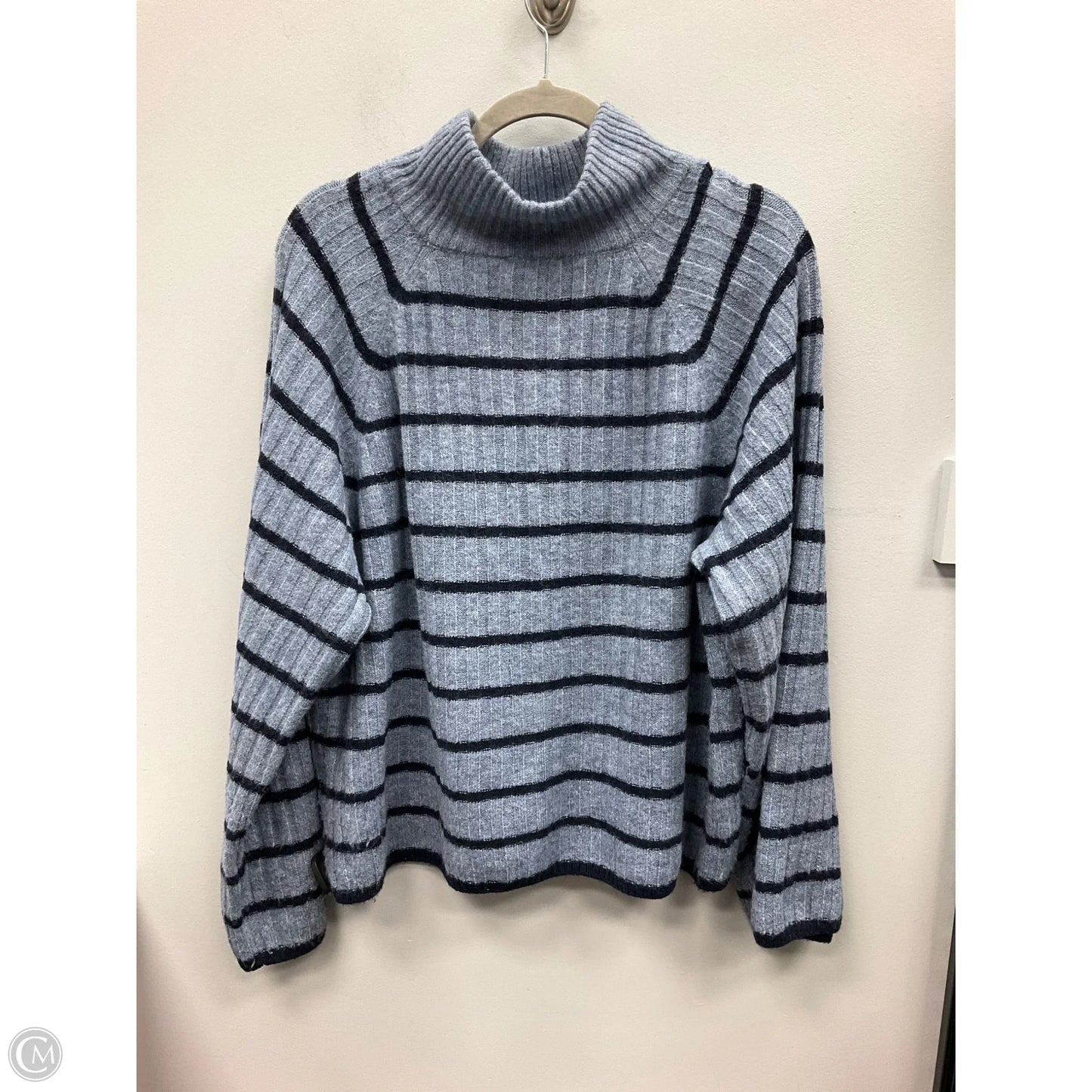 Sweater By 1.state In Blue, Size: Xl