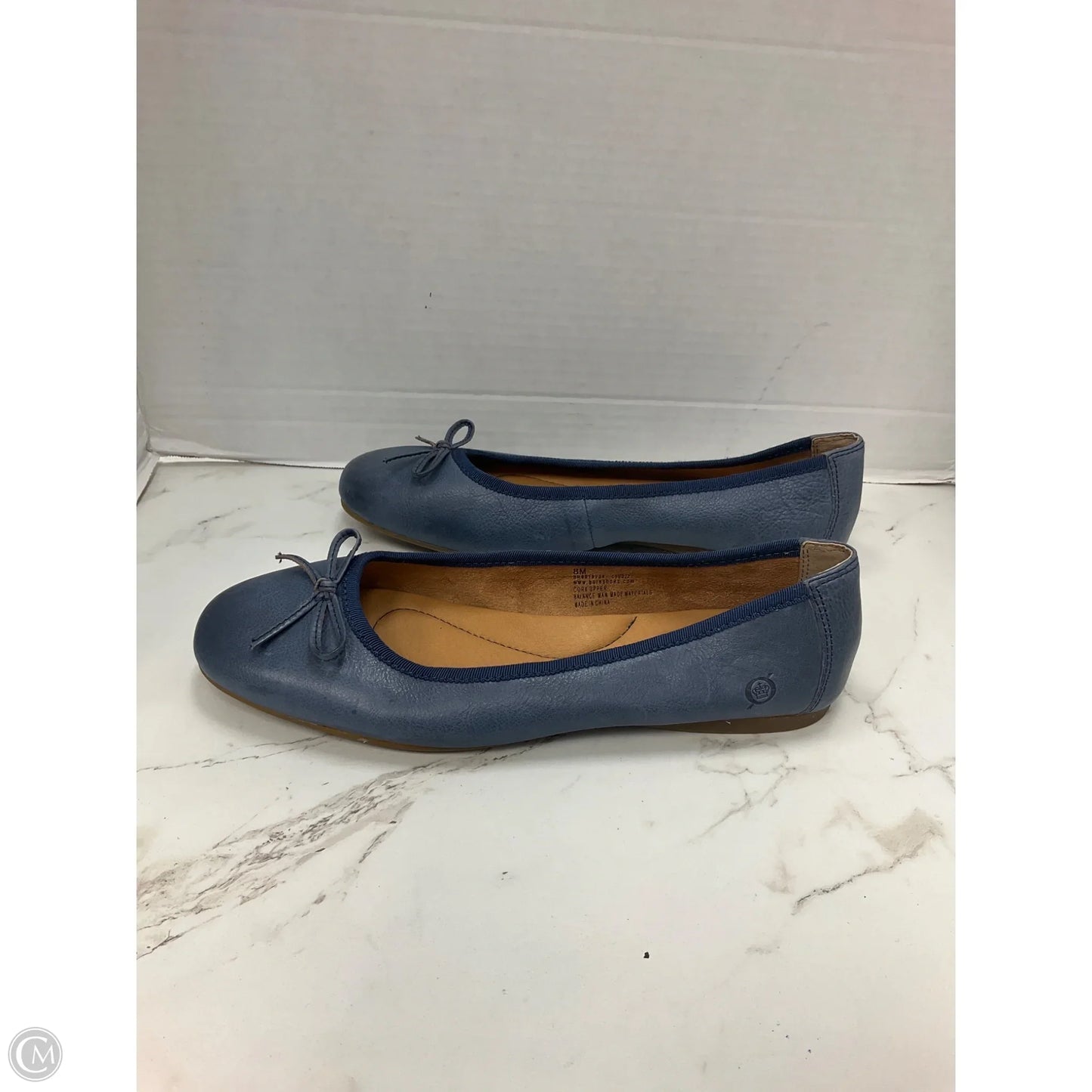 Shoes Flats By Born In Blue, Size: 8