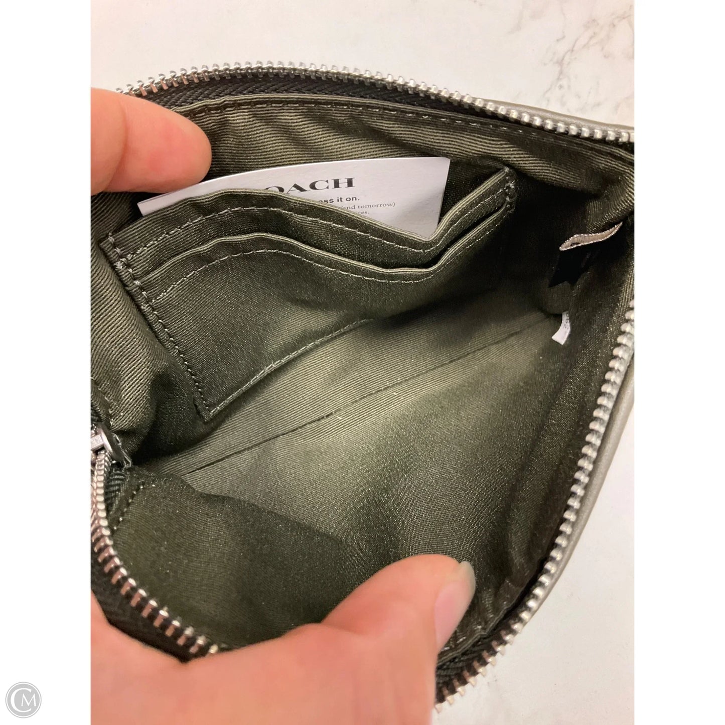Wallet Designer By Coach, Size: Small