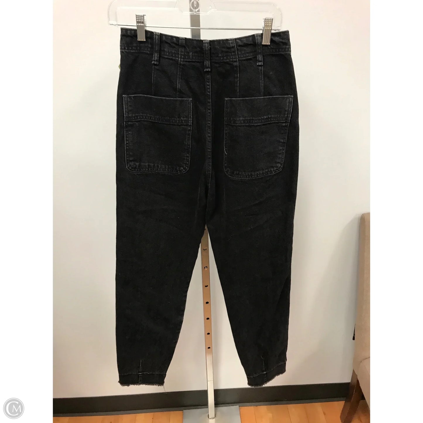 Jeans Wide Leg By We The Free In Black, Size: 4