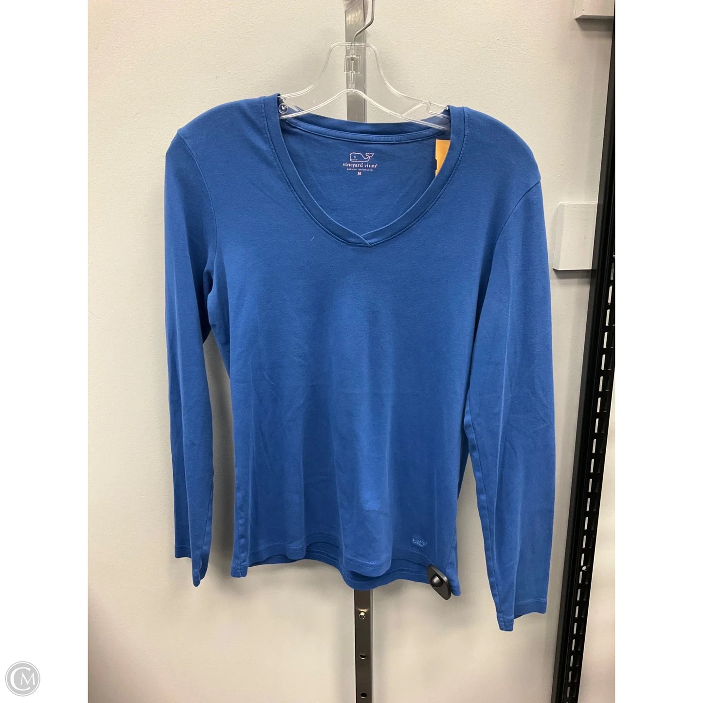 Top Long Sleeve By Vineyard Vines In Blue, Size: M