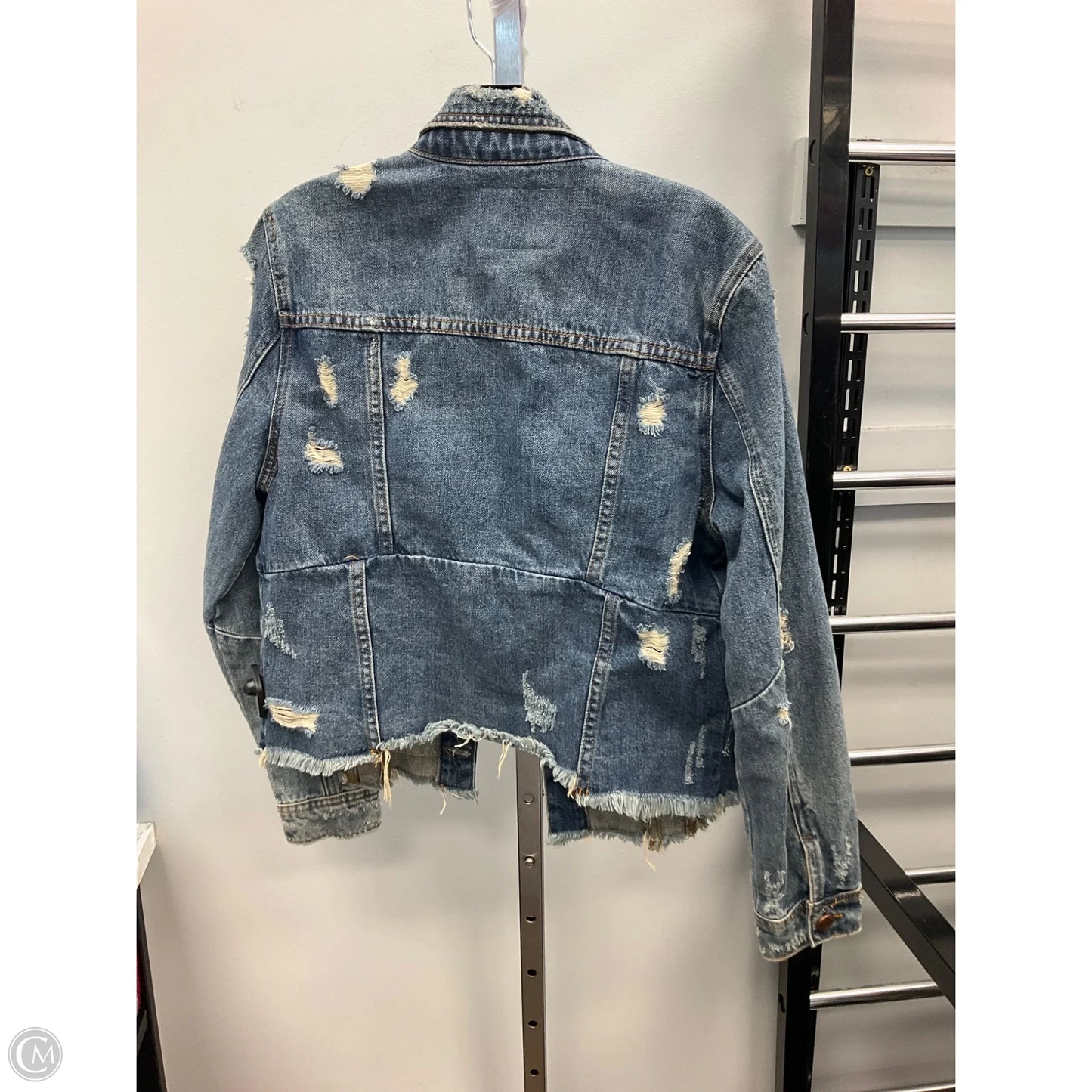 Jacket Denim By Blanknyc In Blue Denim, Size: S