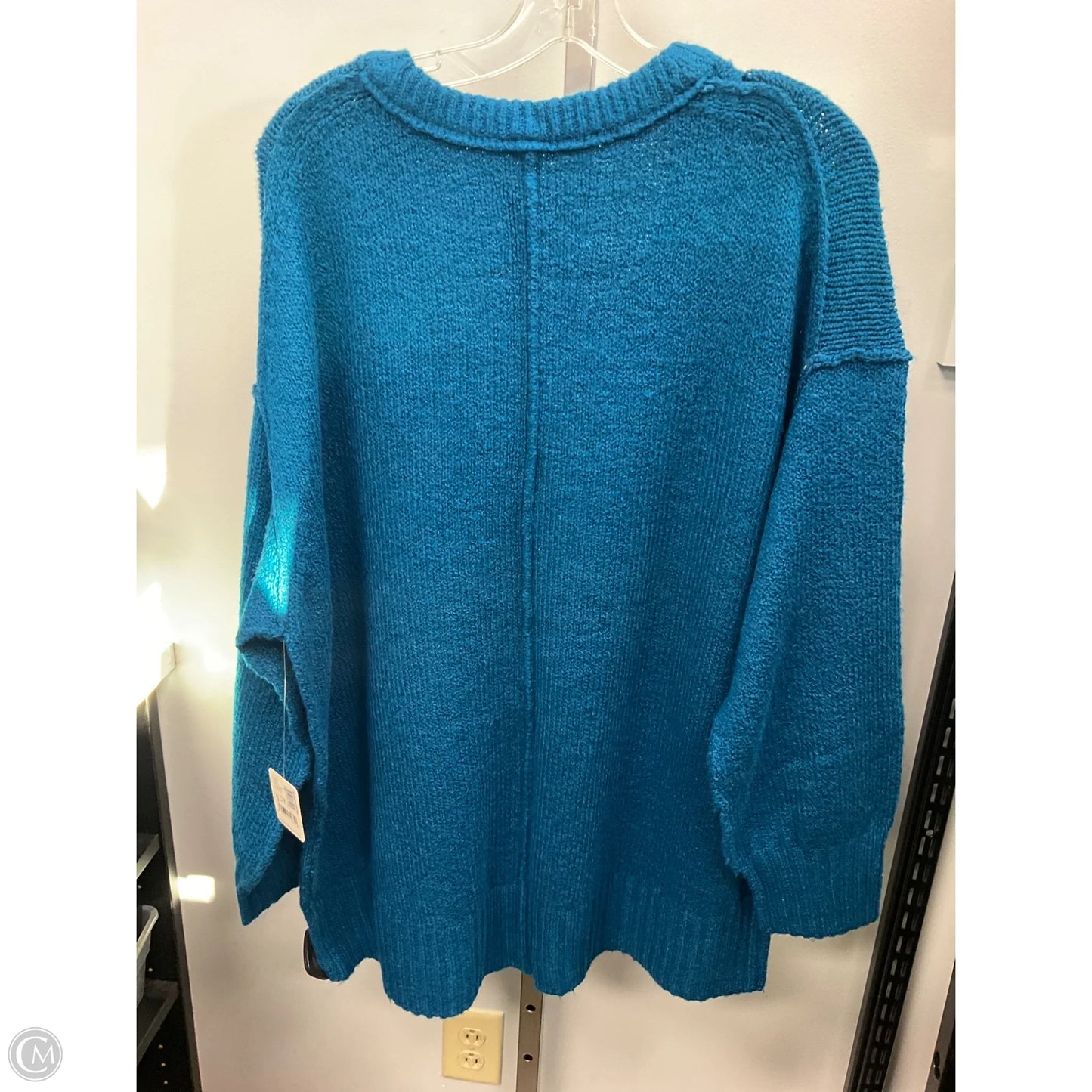 Sweater By Free People In Teal, Size: S