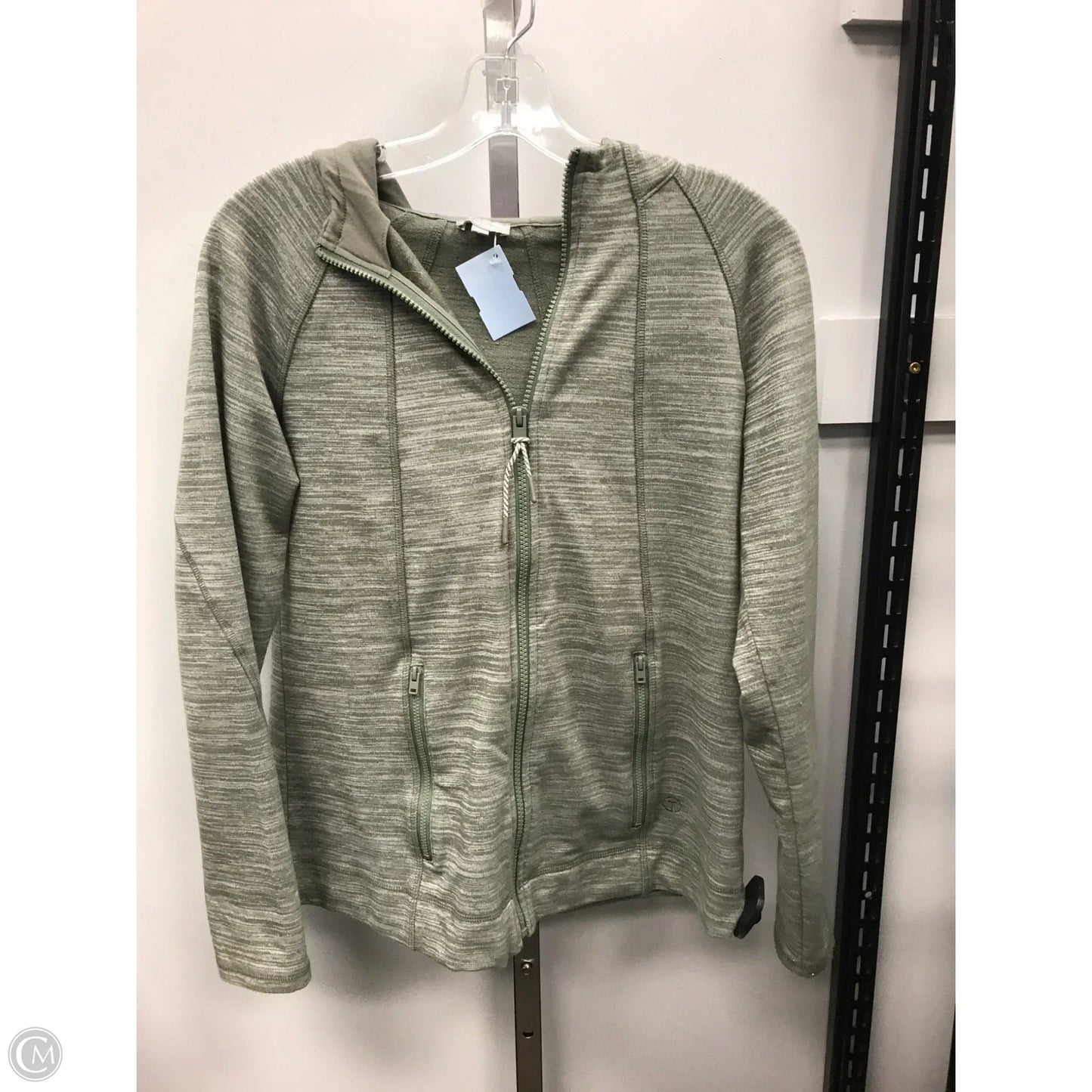 Athletic Jacket By Talbots In Green, Size: S