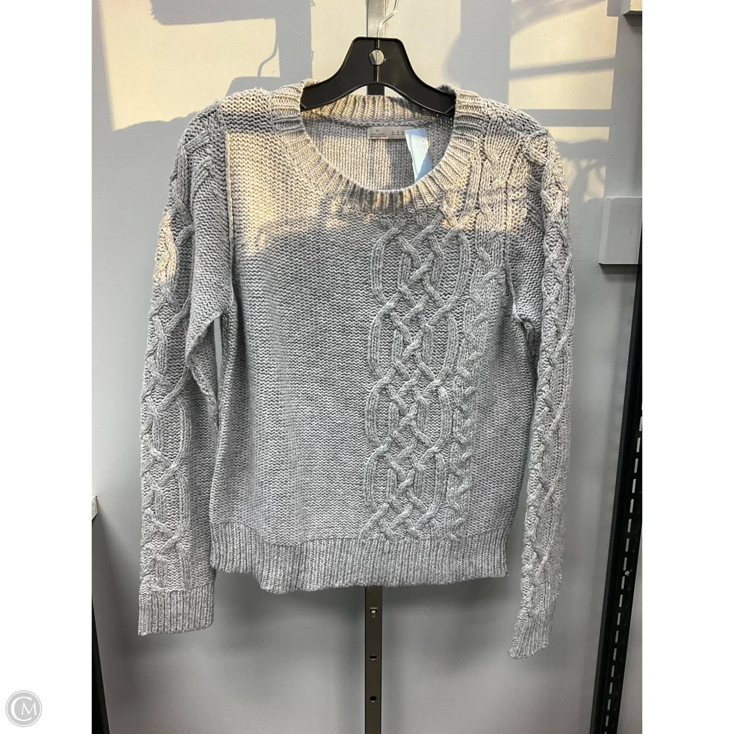 Sweater By Hinge In Grey, Size: M