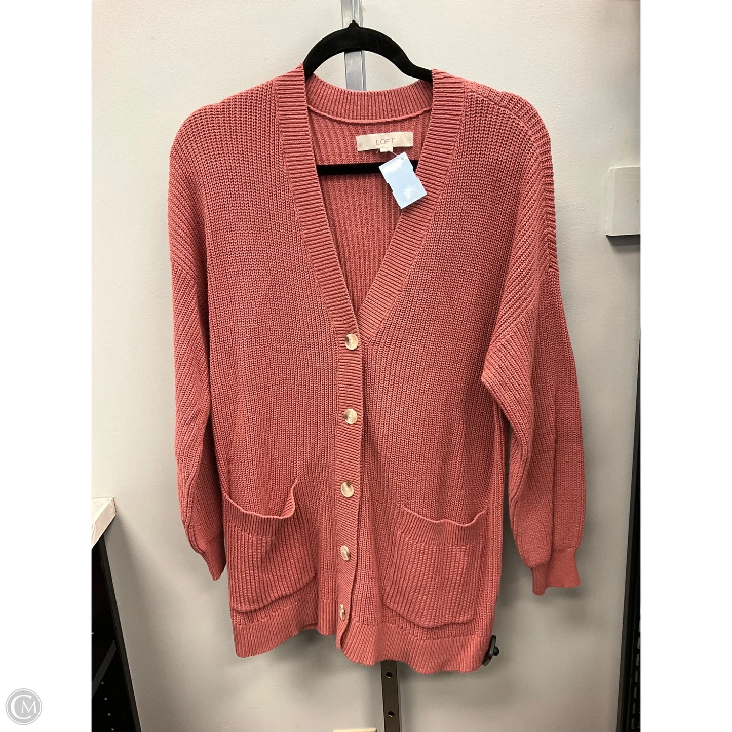 Sweater By Loft In Peach, Size: Xl
