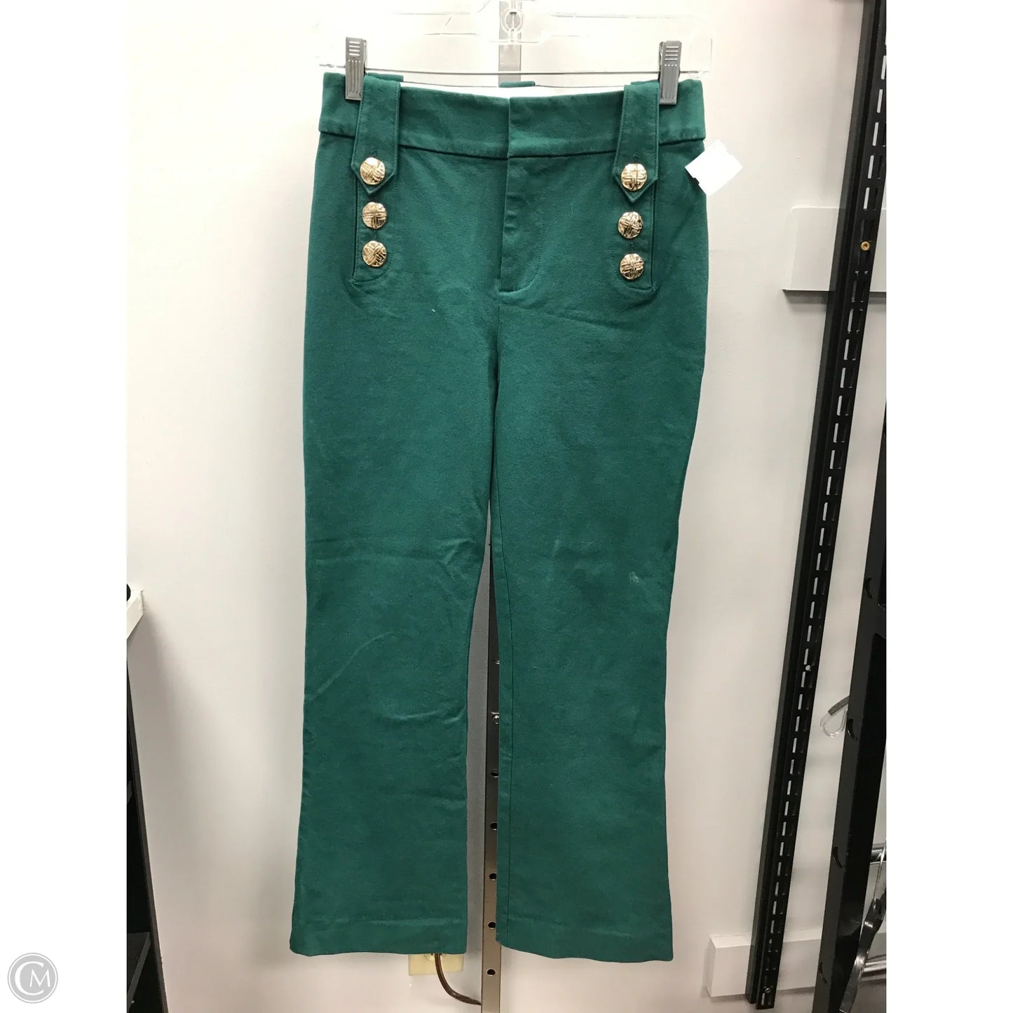 Pants Designer By Lilly Pulitzer In Green, Size: 0