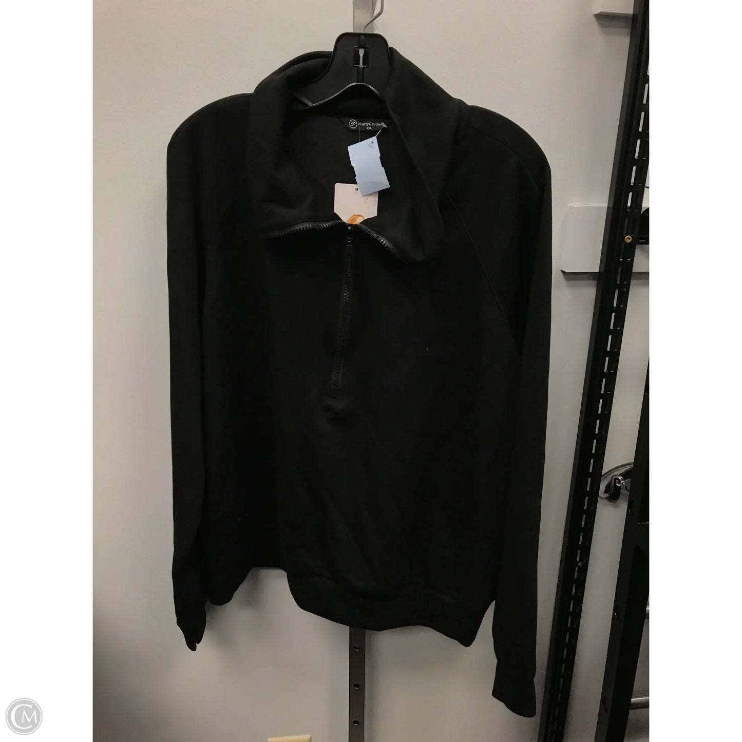 Top Long Sleeve By Prettygarden In Black, Size: Xxl