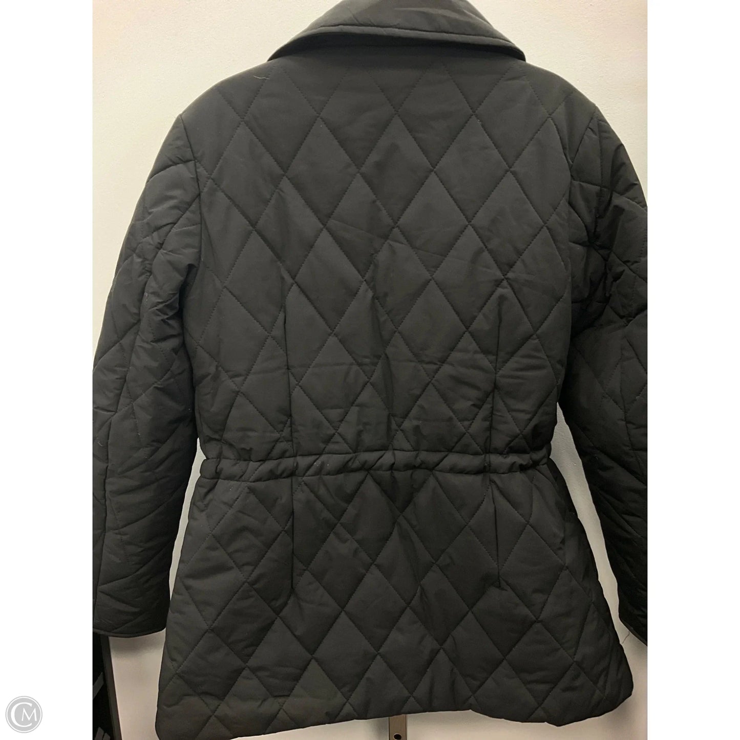 Jacket Puffer & Quilted By Bcbgmaxazria In Black, Size: S
