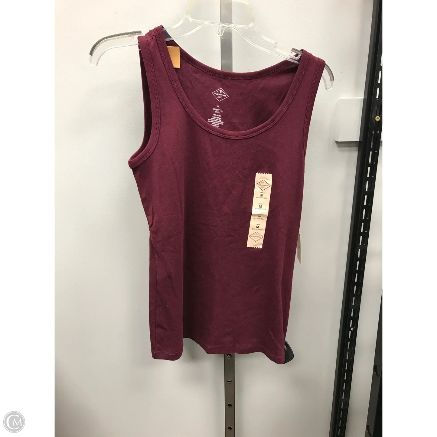 Tank Top By St Johns Bay In Maroon, Size: M