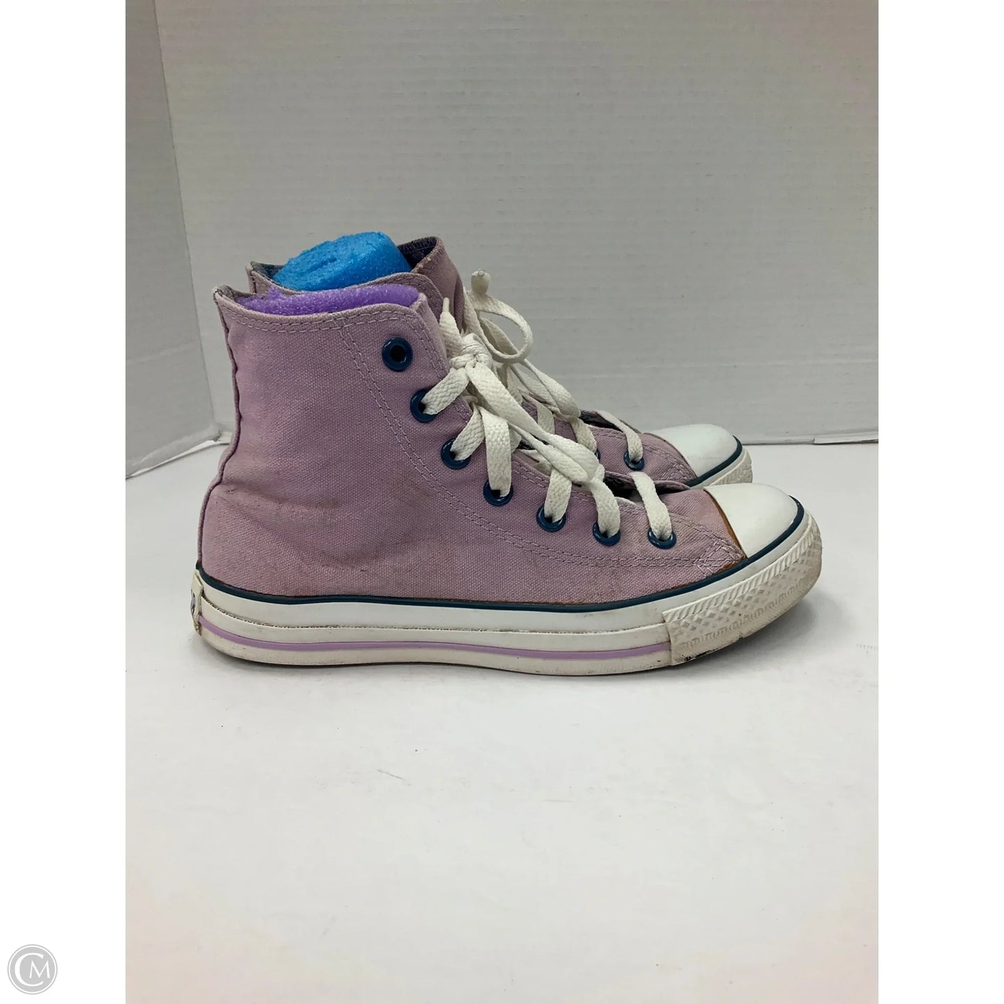 Shoes Sneakers By Converse In Purple, Size: 7