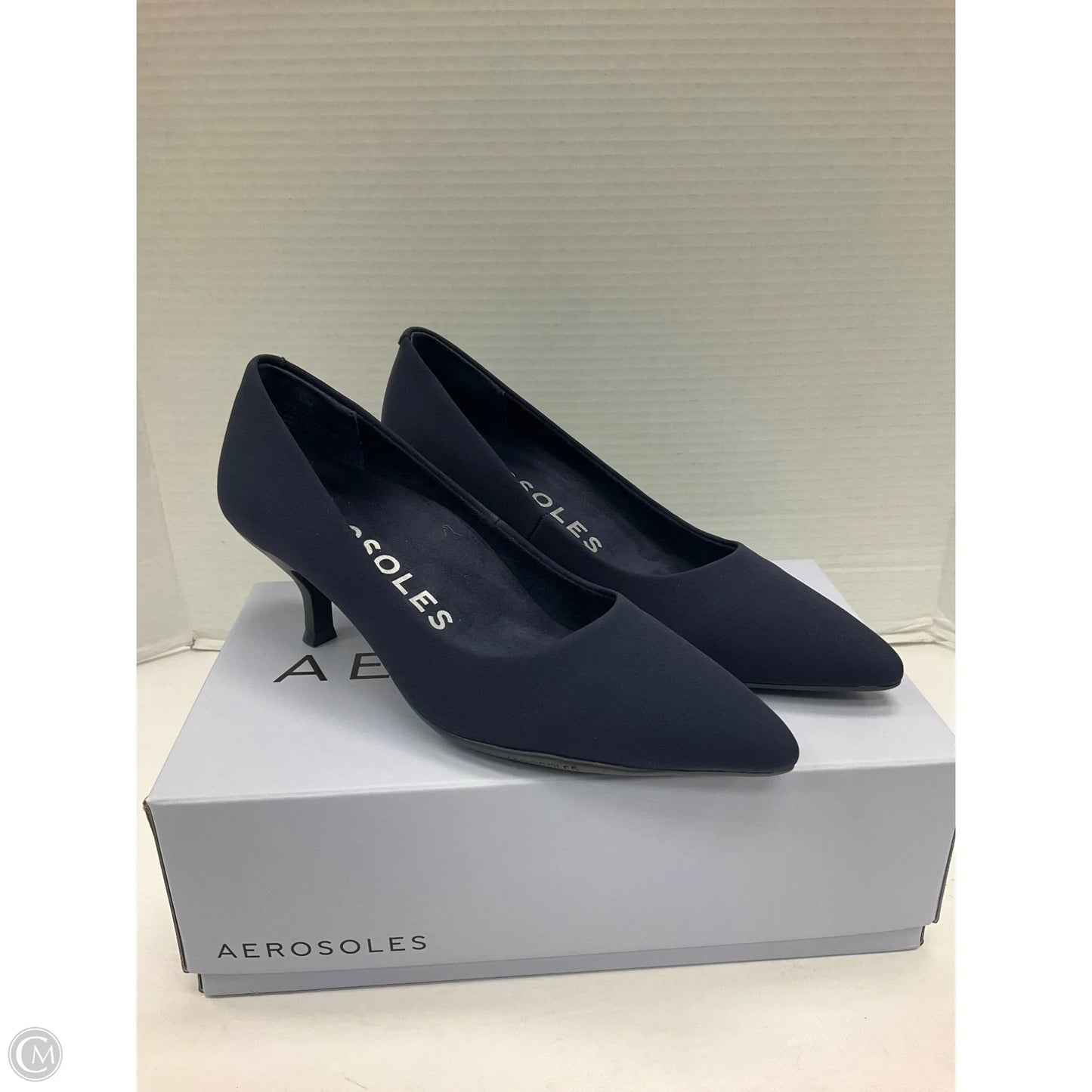 Shoes Heels Kitten By Aerosoles In Navy, Size: 8.5