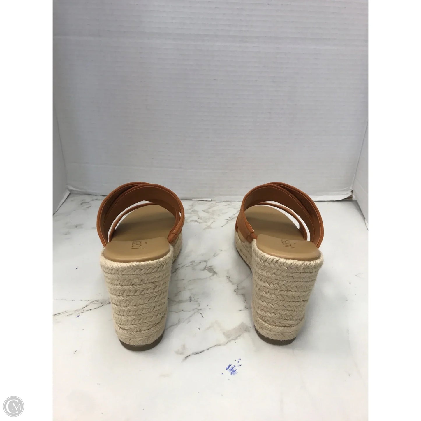 Sandals Heels Wedge By J. Crew In Copper, Size: 8