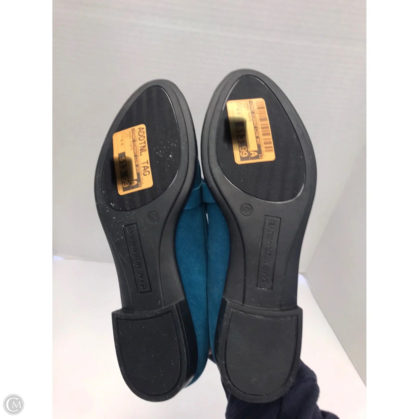 Shoes Flats By Isaac Mizrahi Live Qvc In Teal, Size: 8.5