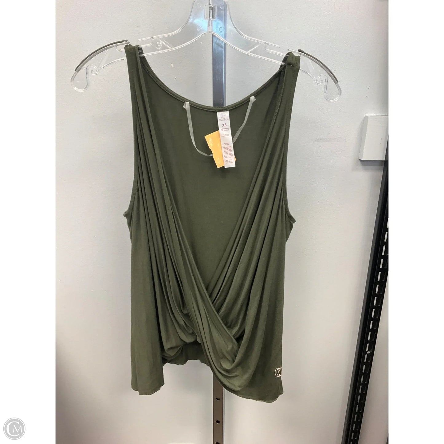 Athletic Tank Top By Balance Collection In Green, Size: Xs