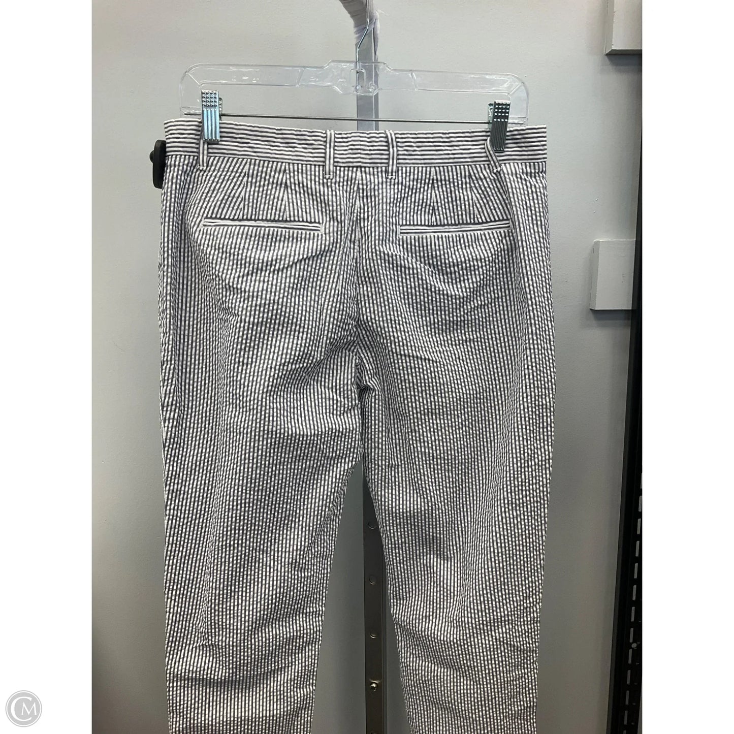 Pants Cropped By Gap In Striped Pattern, Size: 6