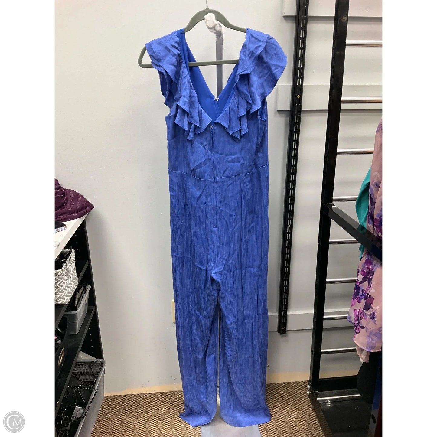 Jumpsuit Designer By Lilly Pulitzer In Blue, Size: 8