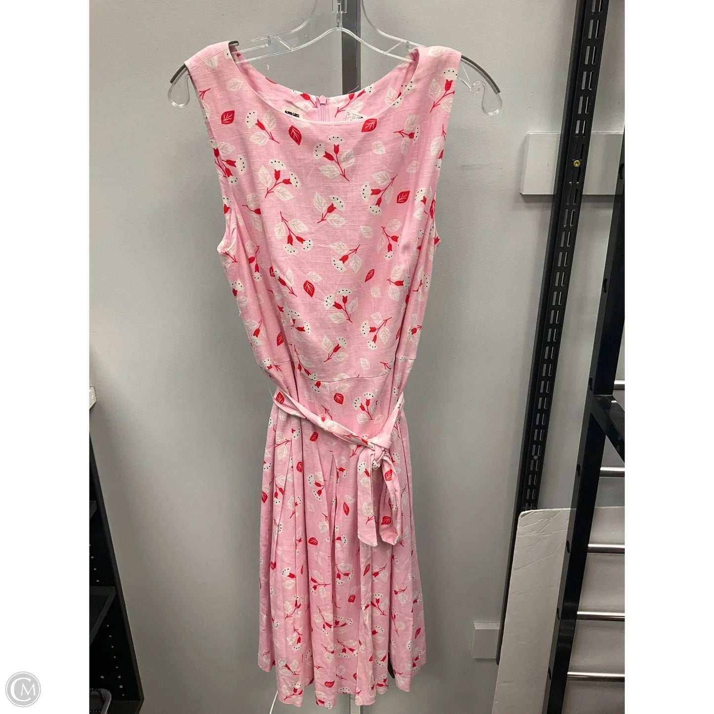 Dress Casual Midi By Anne Klein In Pink, Size: 12