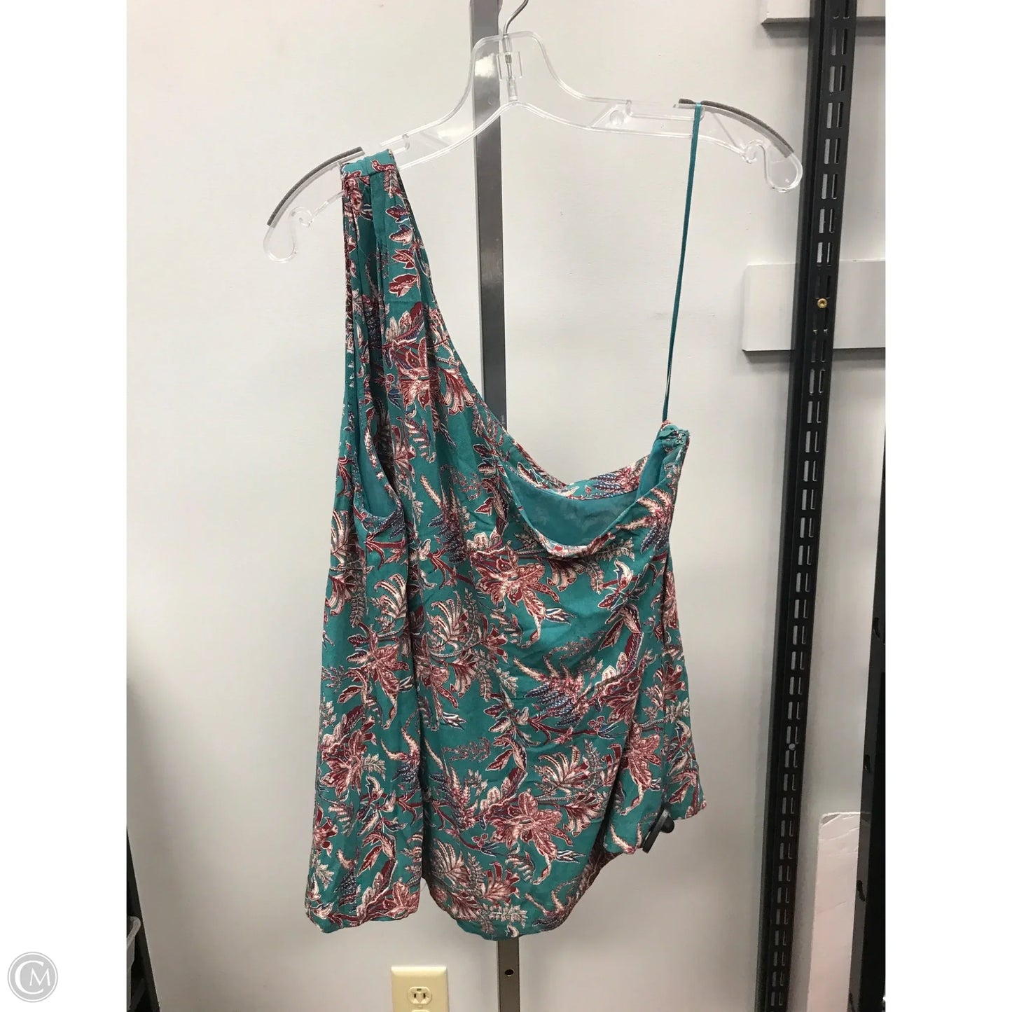 Top Sleeveless By Loft In Floral Print, Size: Xl