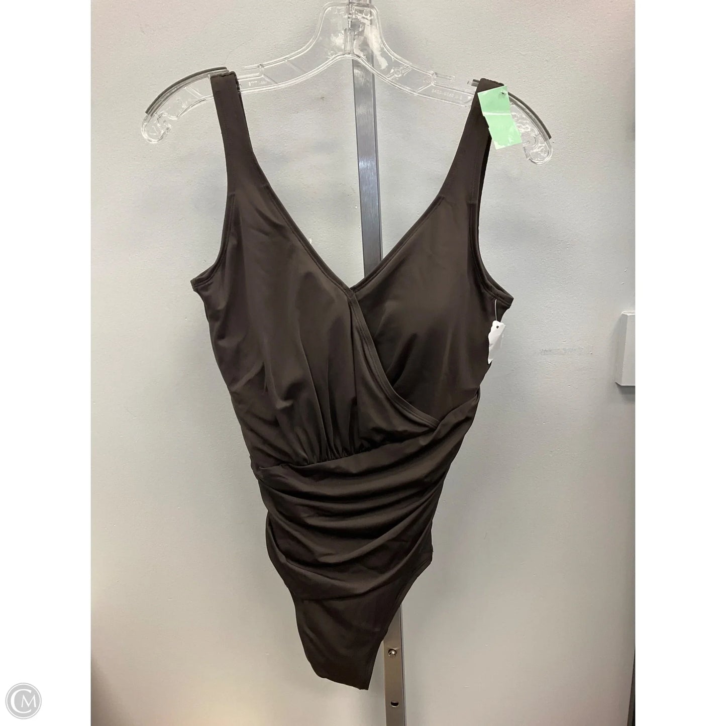 Swimsuit By Clothes Mentor In Brown, Size: 10