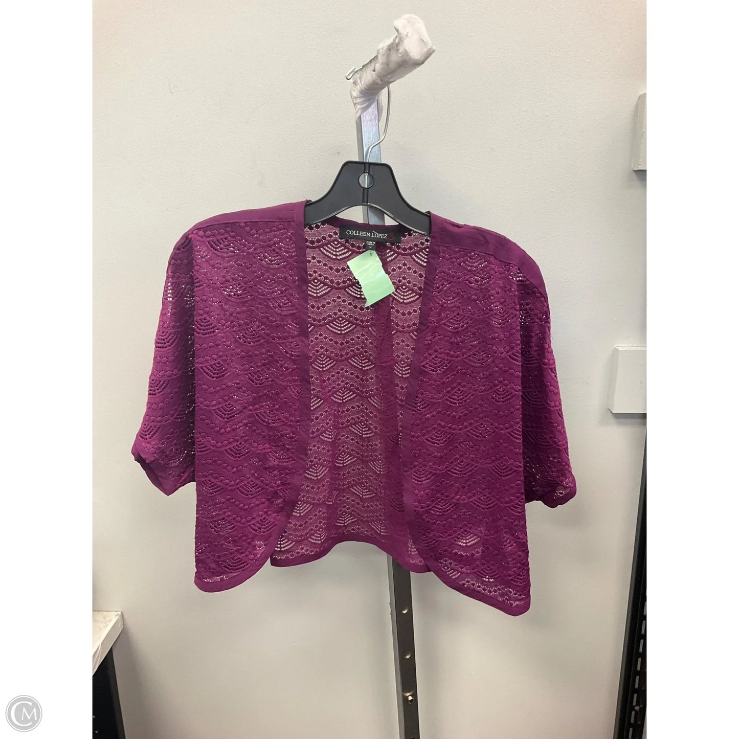 Bolero By Colleen Lopez In Purple, Size: M