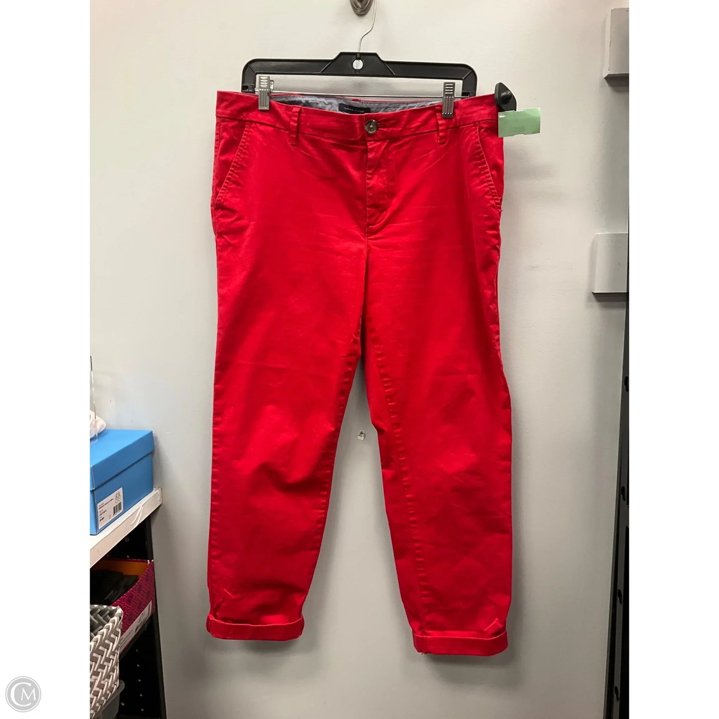 Pants Chinos & Khakis By Tommy Hilfiger In Red, Size: 12