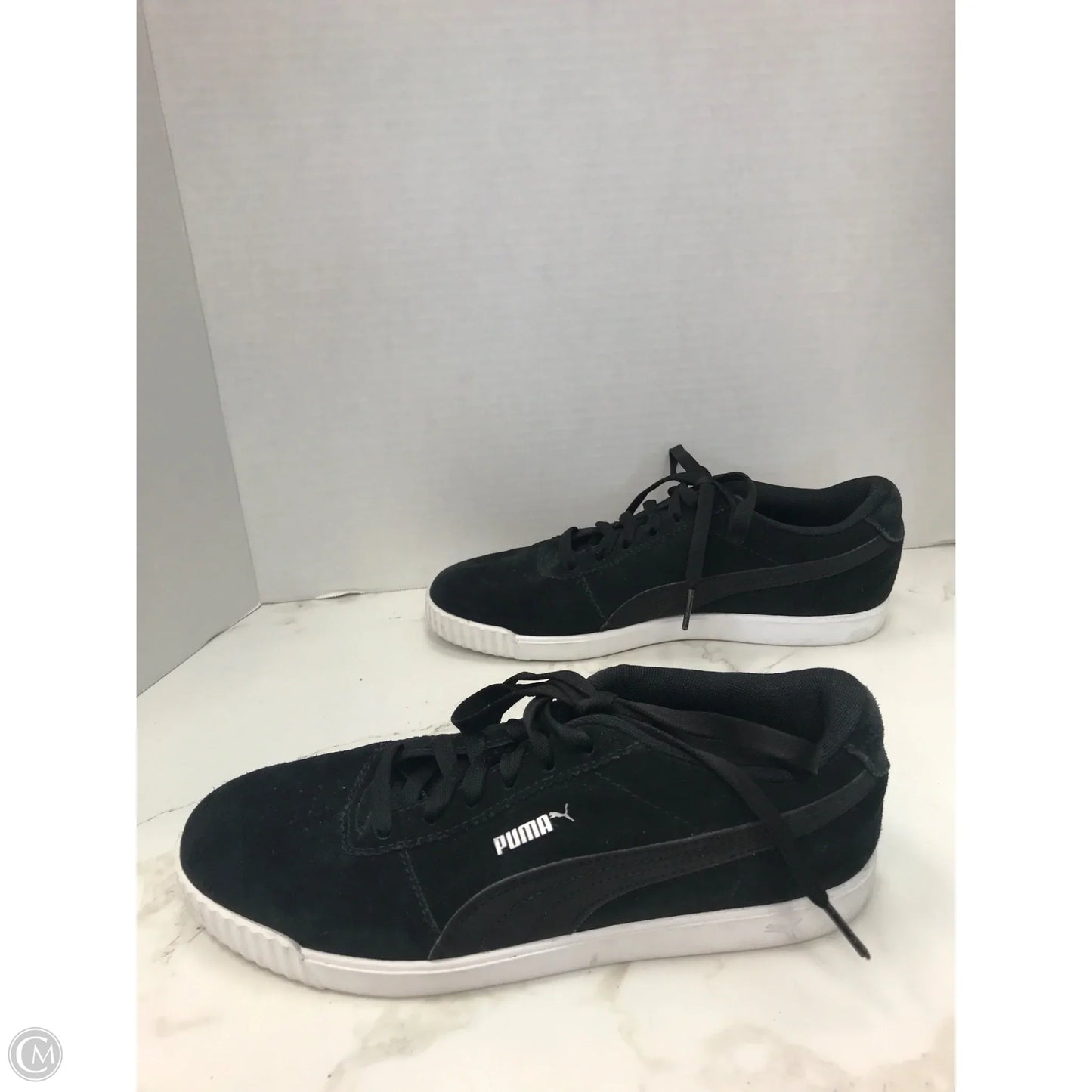 Shoes Sneakers By Puma In Black, Size: 9
