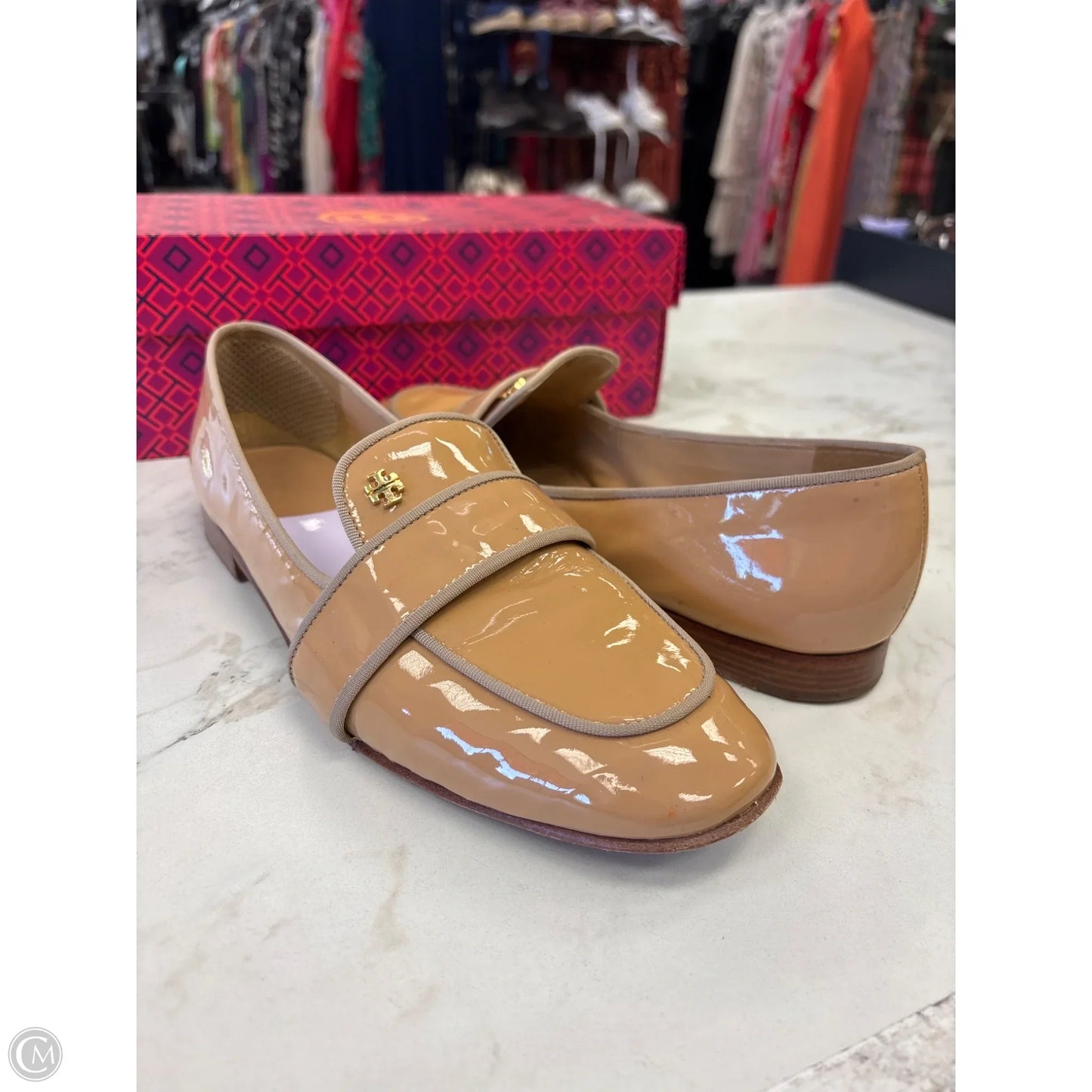 Shoes Designer By Tory Burch In Beige, Size: 9