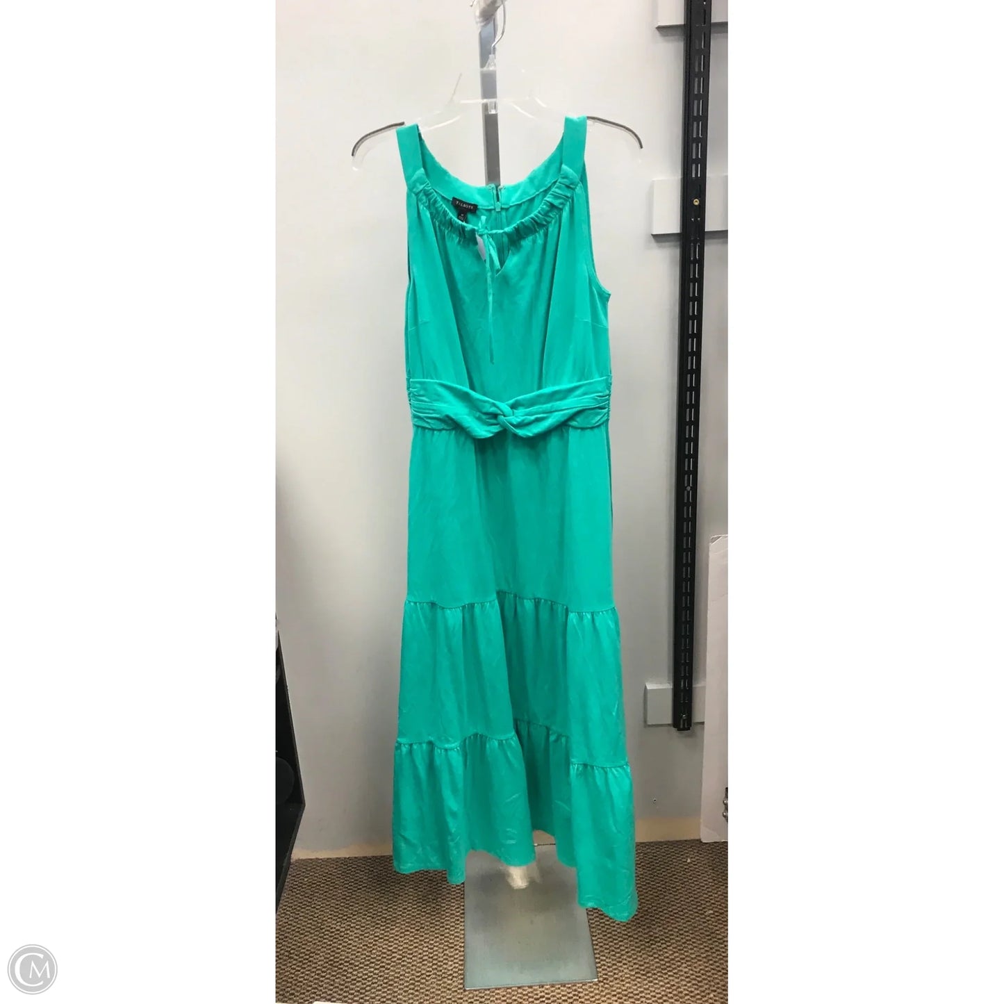 Dress Casual Maxi By Talbots In Green, Size: M