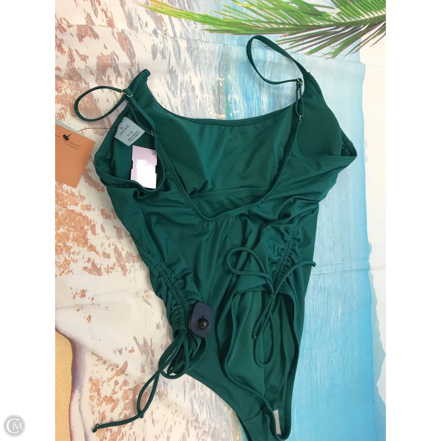 Swimsuit By Shade & Shore In Green, Size: Xl