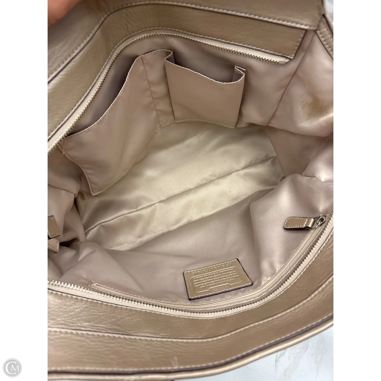 Tote Designer By Coach, Size: Large