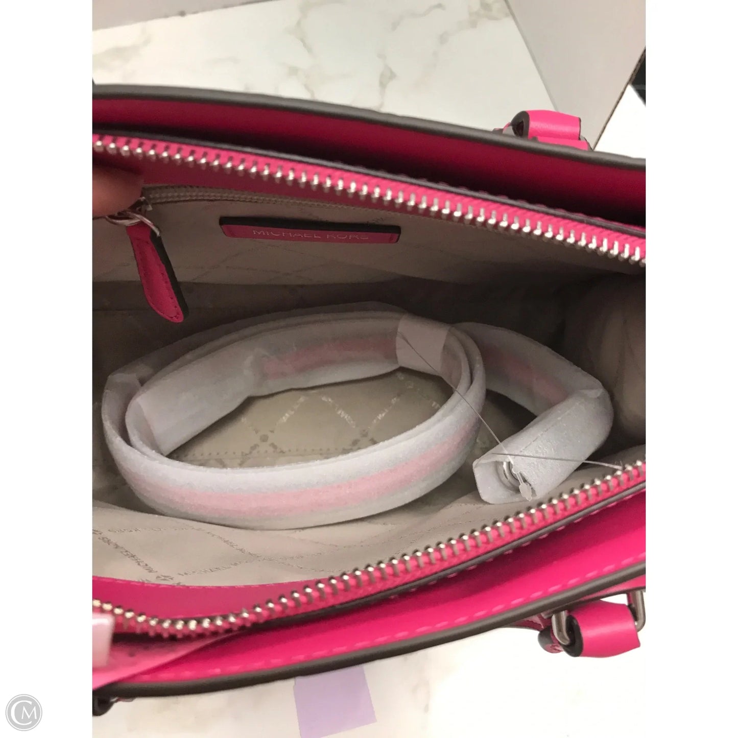 Handbag Designer By Michael Kors, Size: Medium