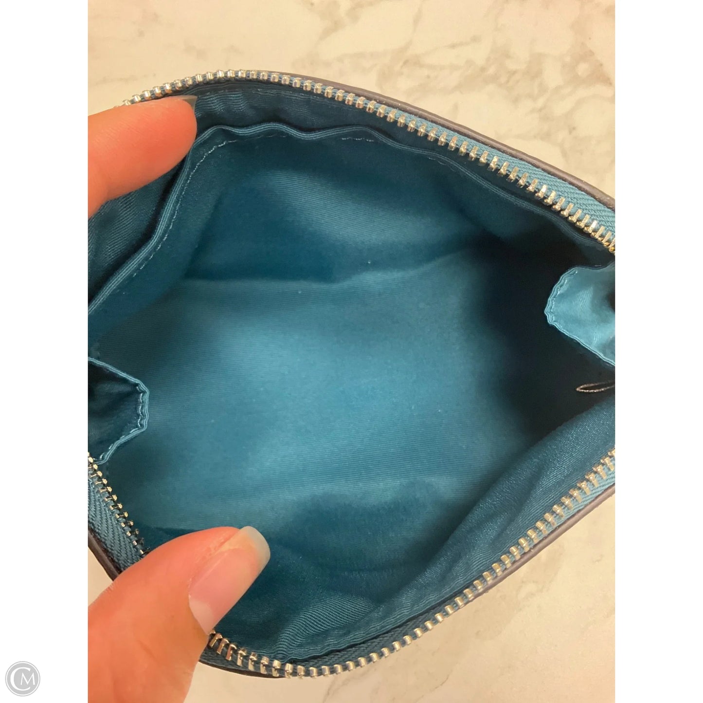 Makeup Bag Designer By Coach, Size: Medium