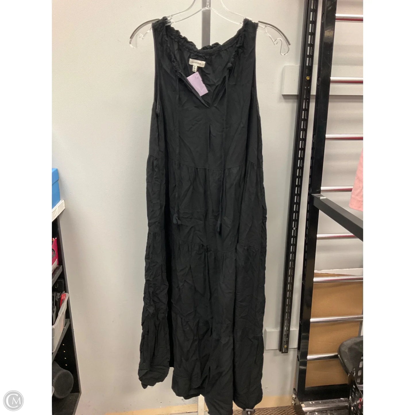 Dress Casual Maxi By Max Studio In Black, Size: M