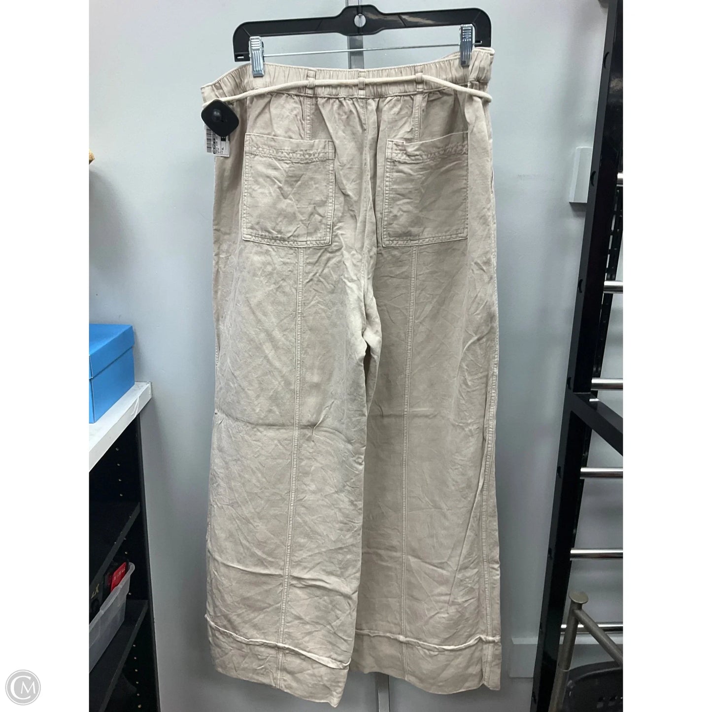 Pants Wide Leg By Calypso St Barth In Beige, Size: Xl