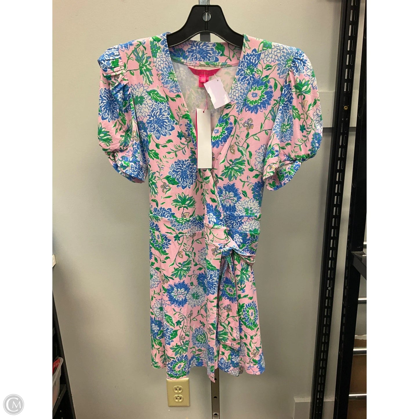 Romper Designer By Lilly Pulitzer In Floral Print, Size: Xs
